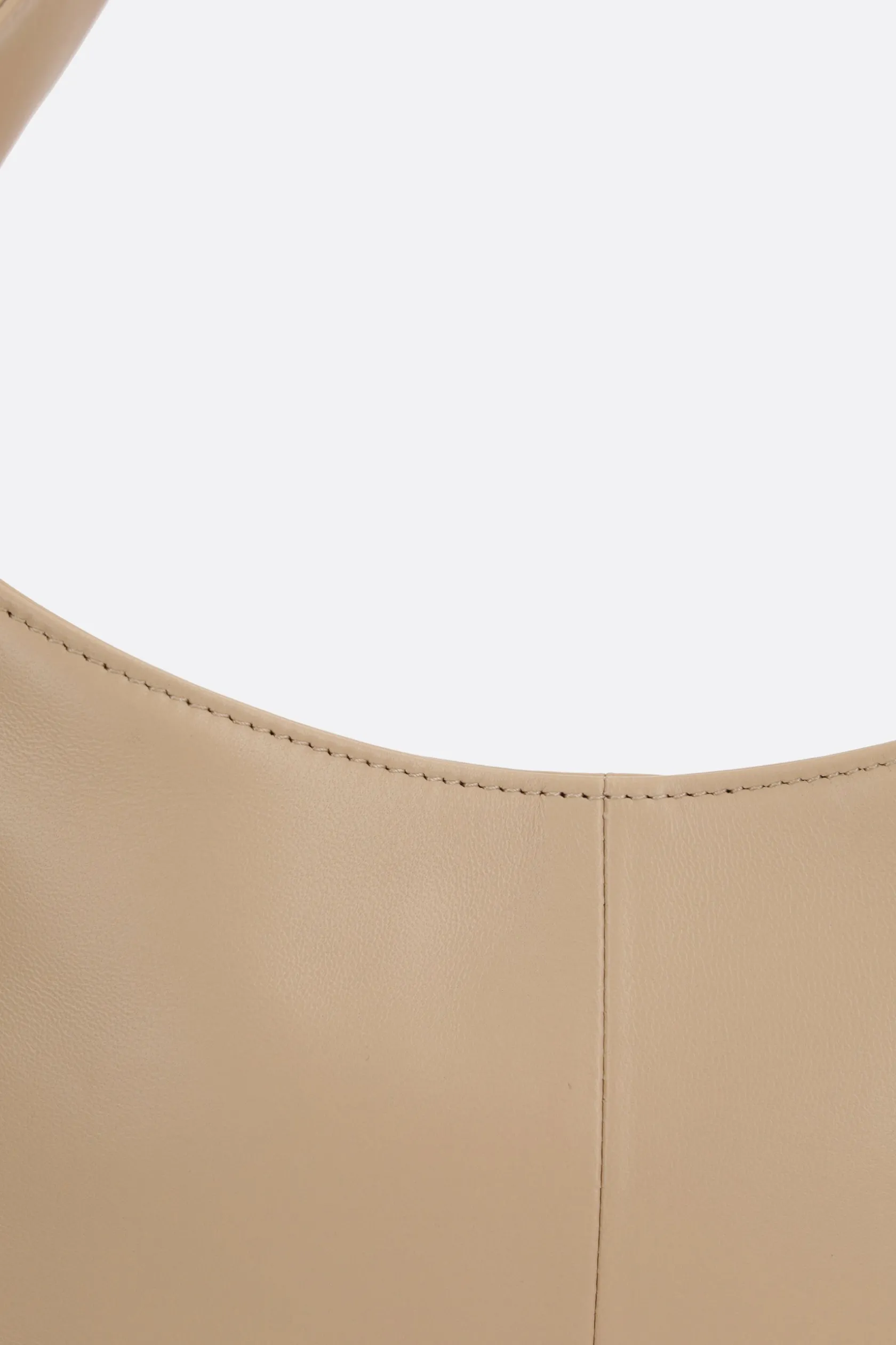 Borse A Mano>MAEDEN Market tote in pelle liscia Marrone