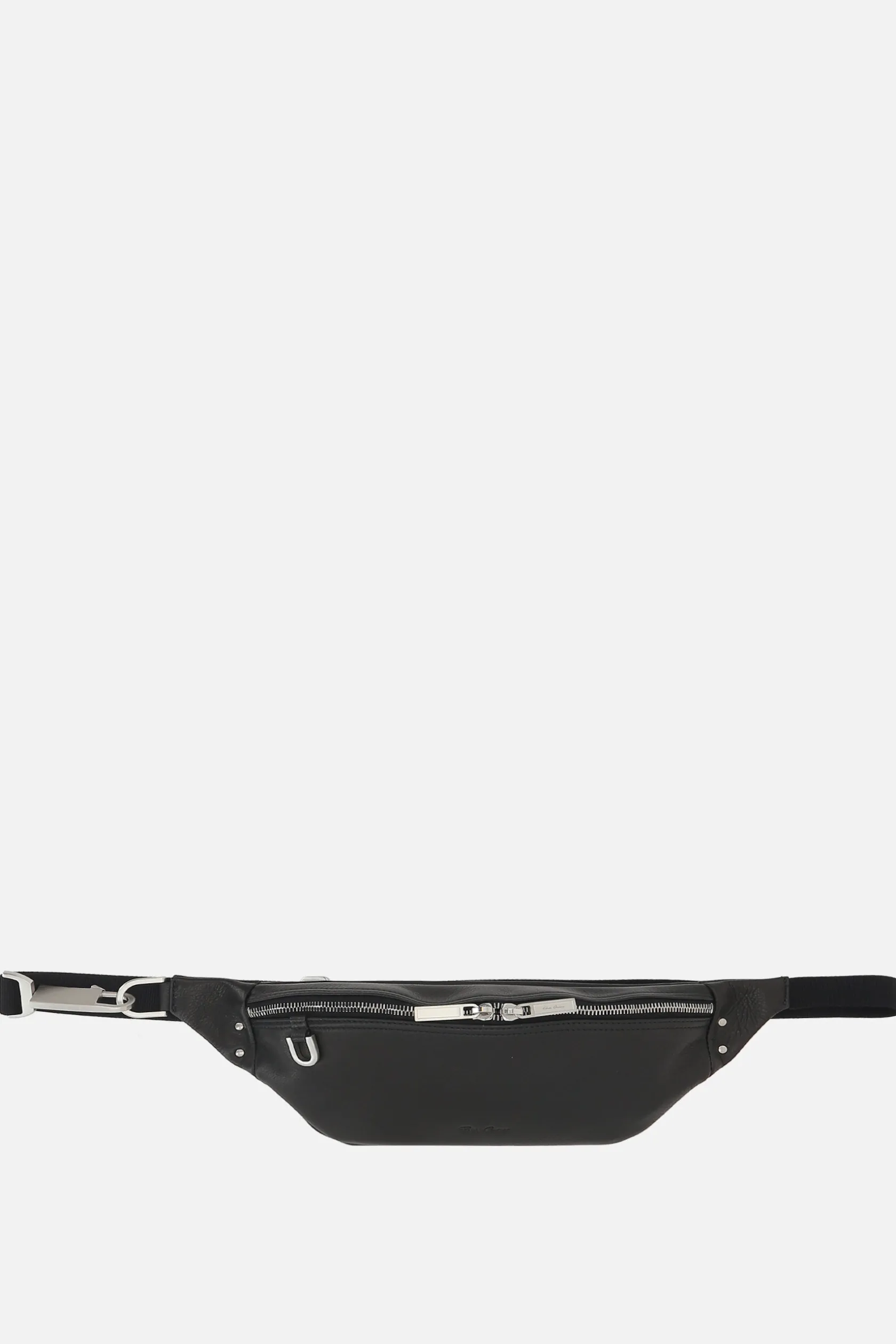 Marsupi>RICK OWENS marsupio Geo in pelle martellata Nero