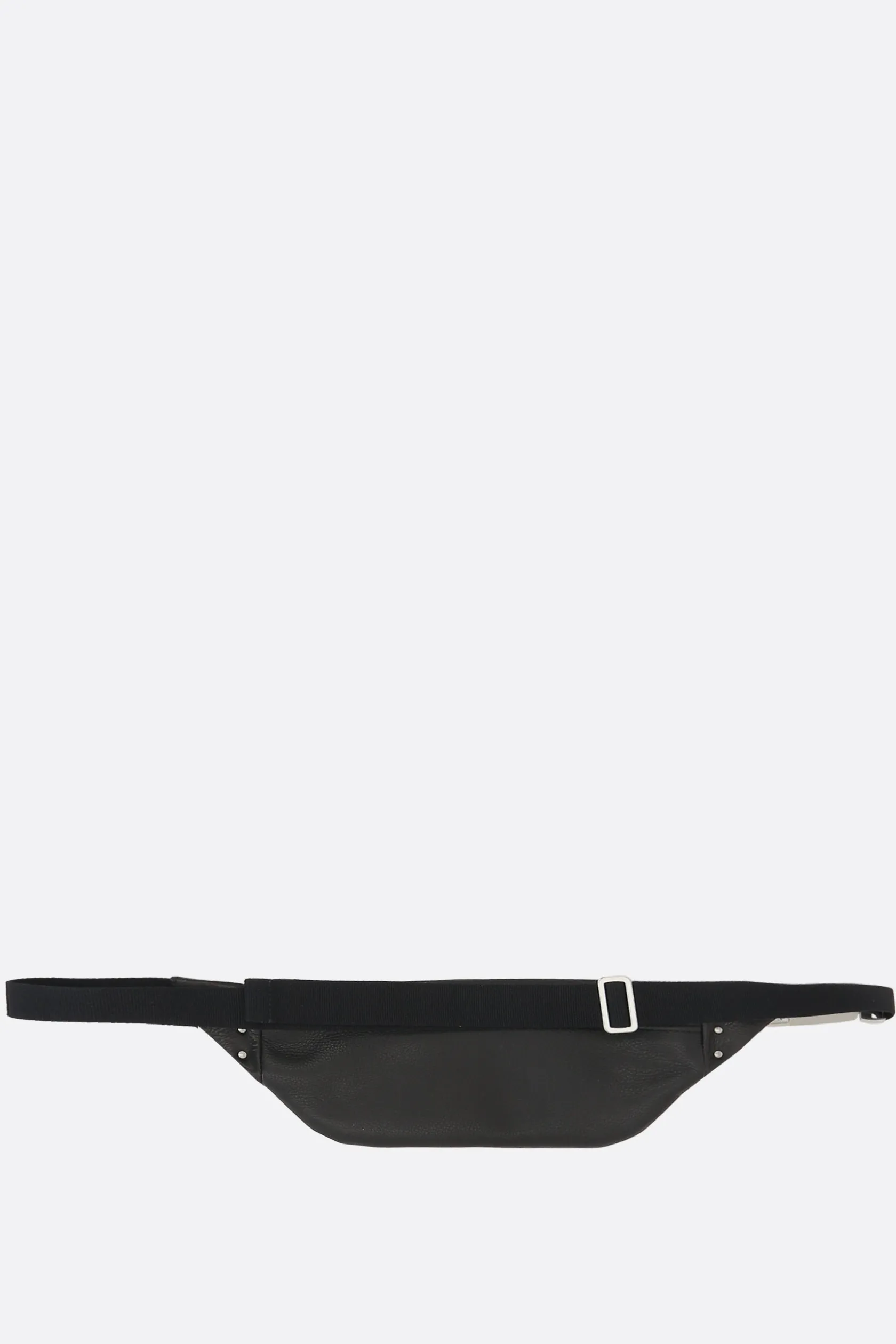 Marsupi>RICK OWENS marsupio Geo in pelle martellata Nero