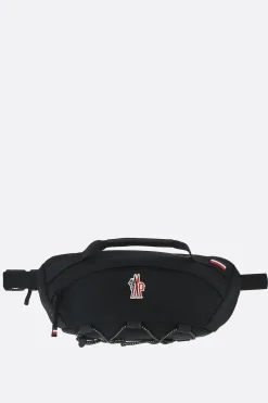 Marsupi>MONCLER GRENOBLE marsupio in nylon patch logo Nero