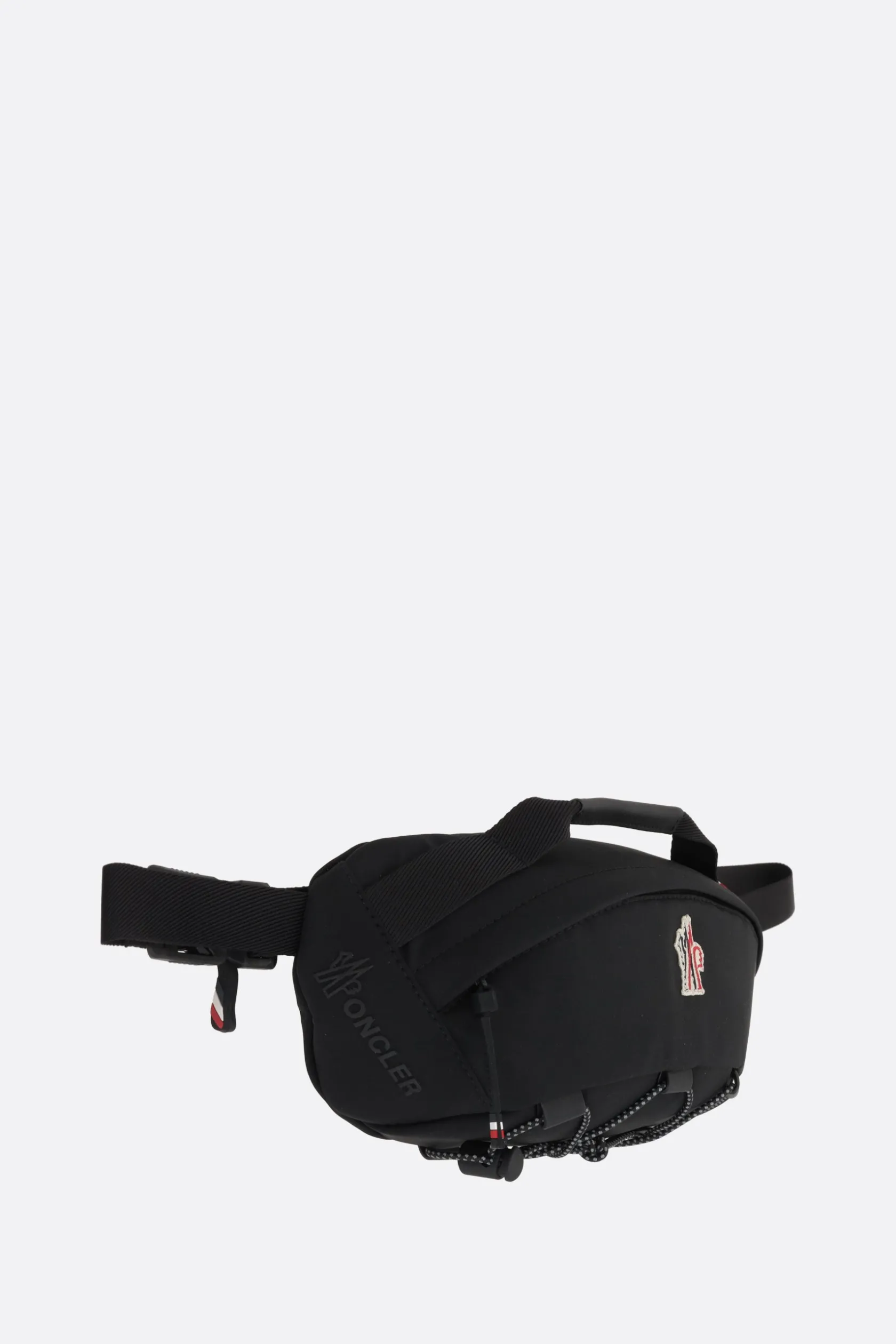 Marsupi>MONCLER GRENOBLE marsupio in nylon patch logo Nero