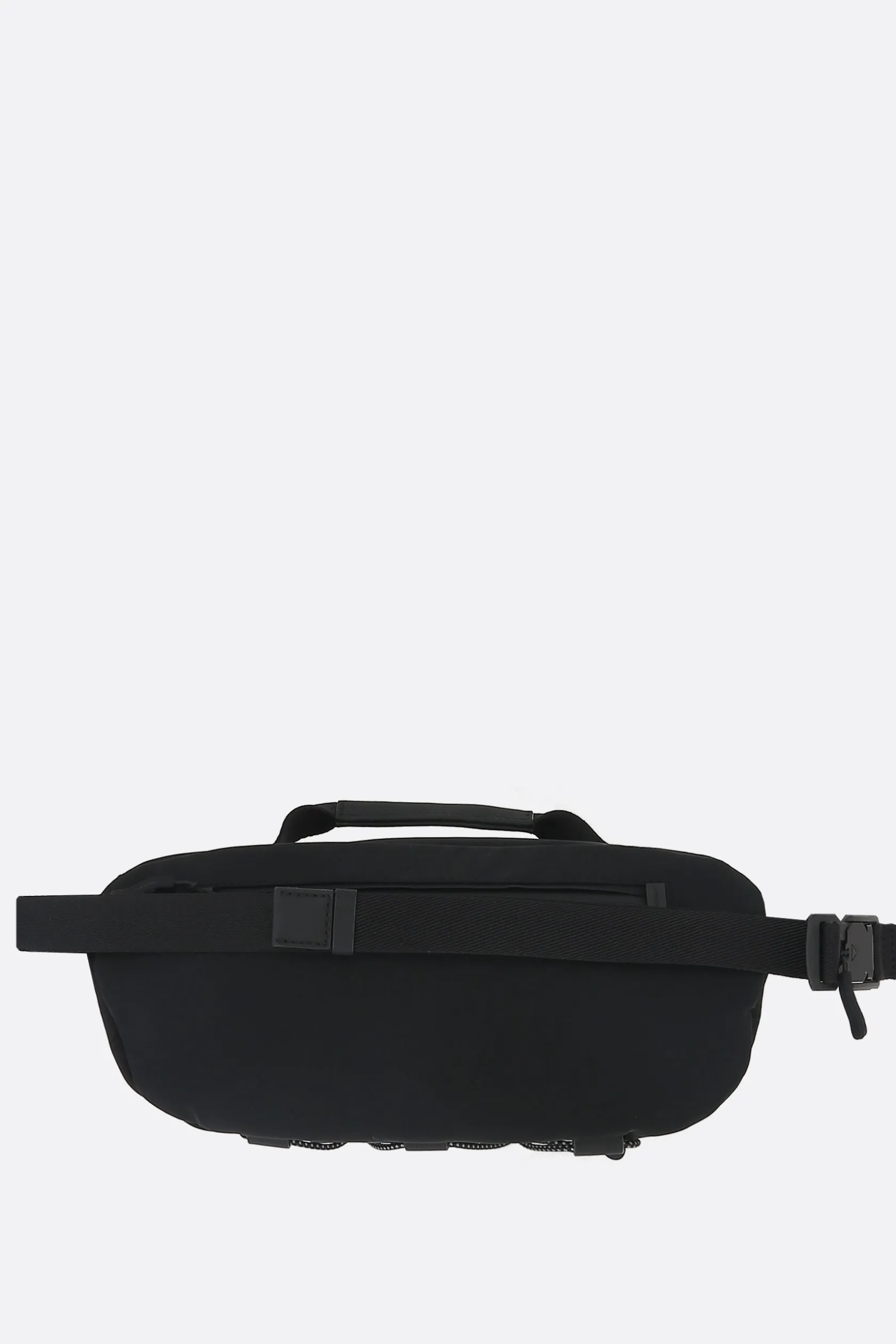 Marsupi>MONCLER GRENOBLE marsupio in nylon patch logo Nero
