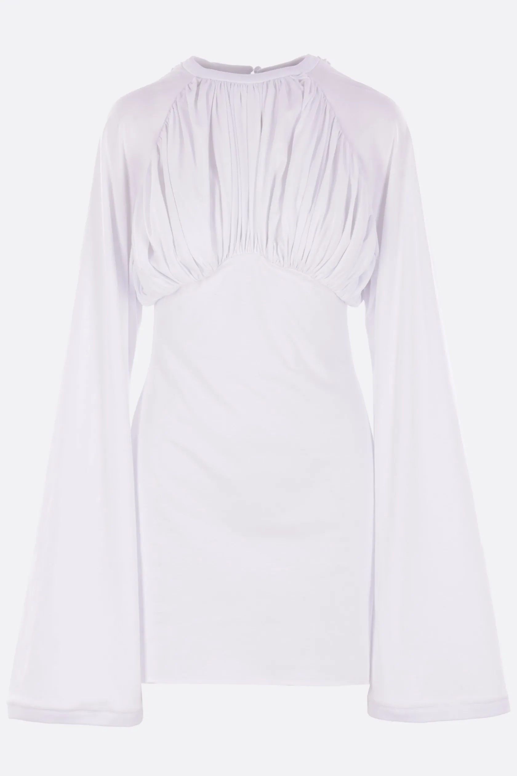 Abiti>DURAN LANTINK mini abito in jersey con drappeggio Bianco