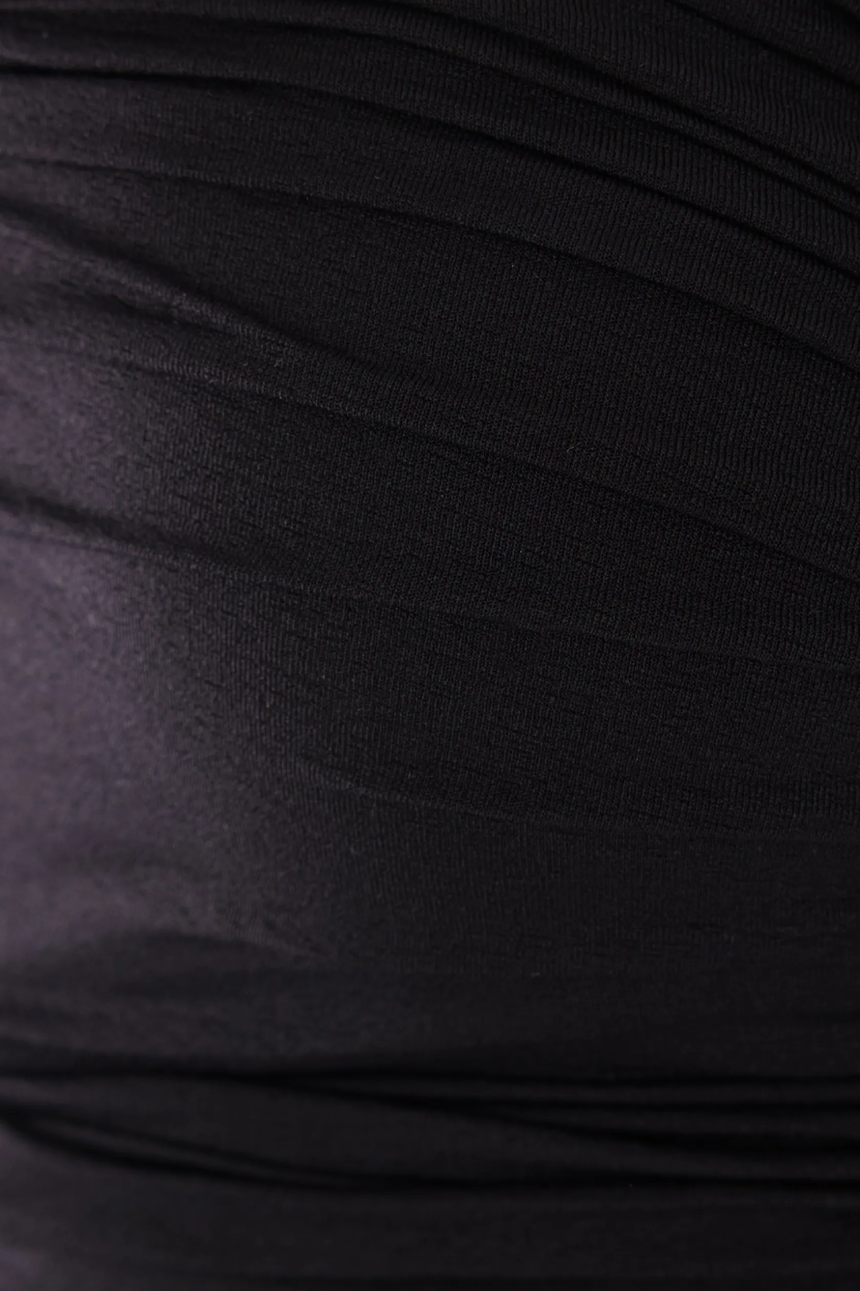 Abiti>RICK OWENS miniabito Prong in jersey stretch Nero