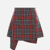 Gonne>VIVIENNE WESTWOOD minigonna kilt Marta in lana tartan Multicolor