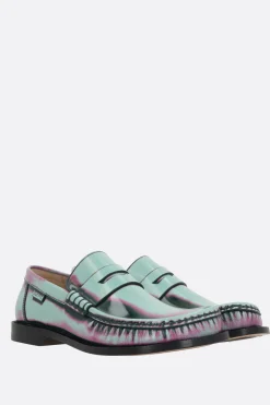 Scarpe Basse>LOEWE mocassino Campo in pelle spazzolata Multicolor