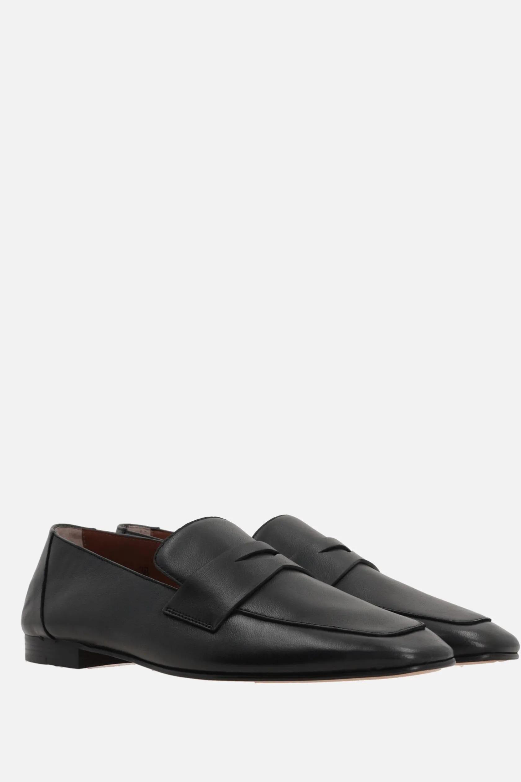 Scarpe Basse>LE MONDE BERYL mocassino in morbida nappa Nero
