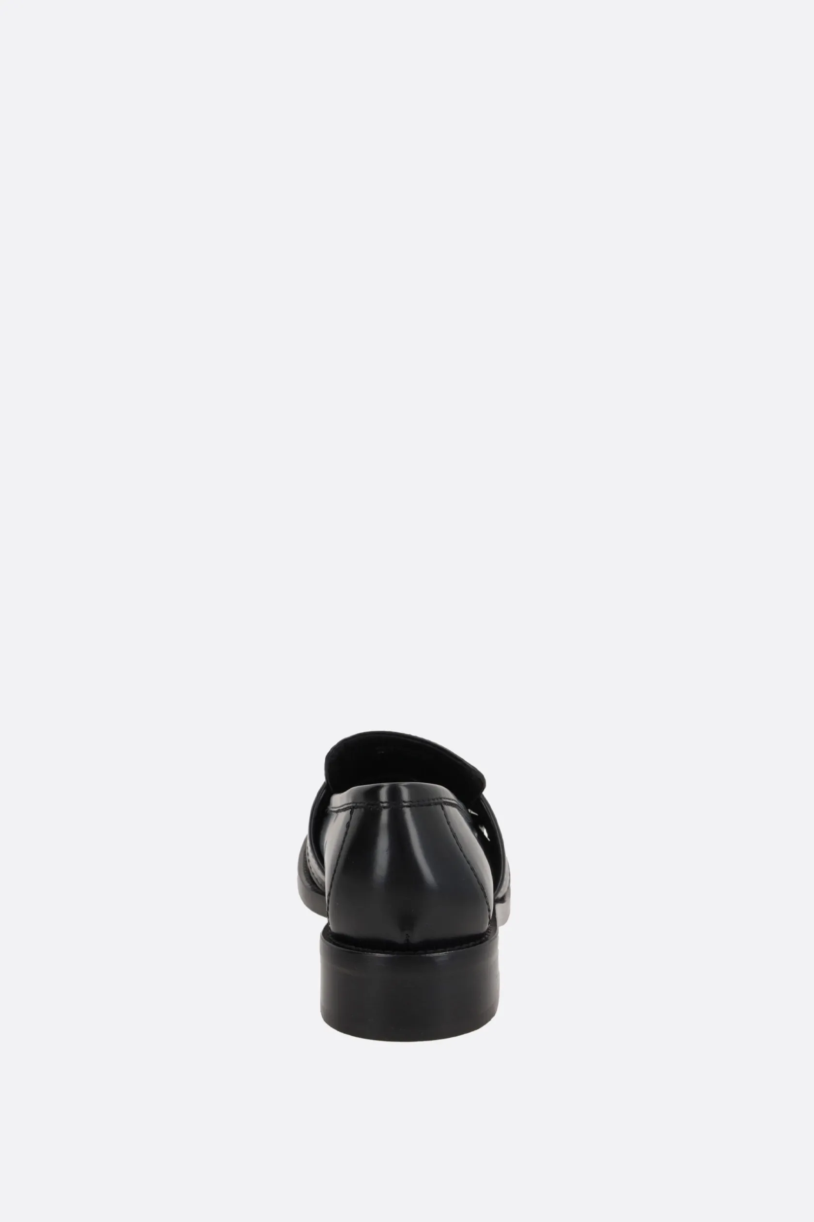 Scarpe Basse>ACNE STUDIOS mocassino in pelle spazzolata Nero