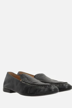 Mocassini E Slippers>MARSELL mocassino Mandolo in pelle lucida Nero