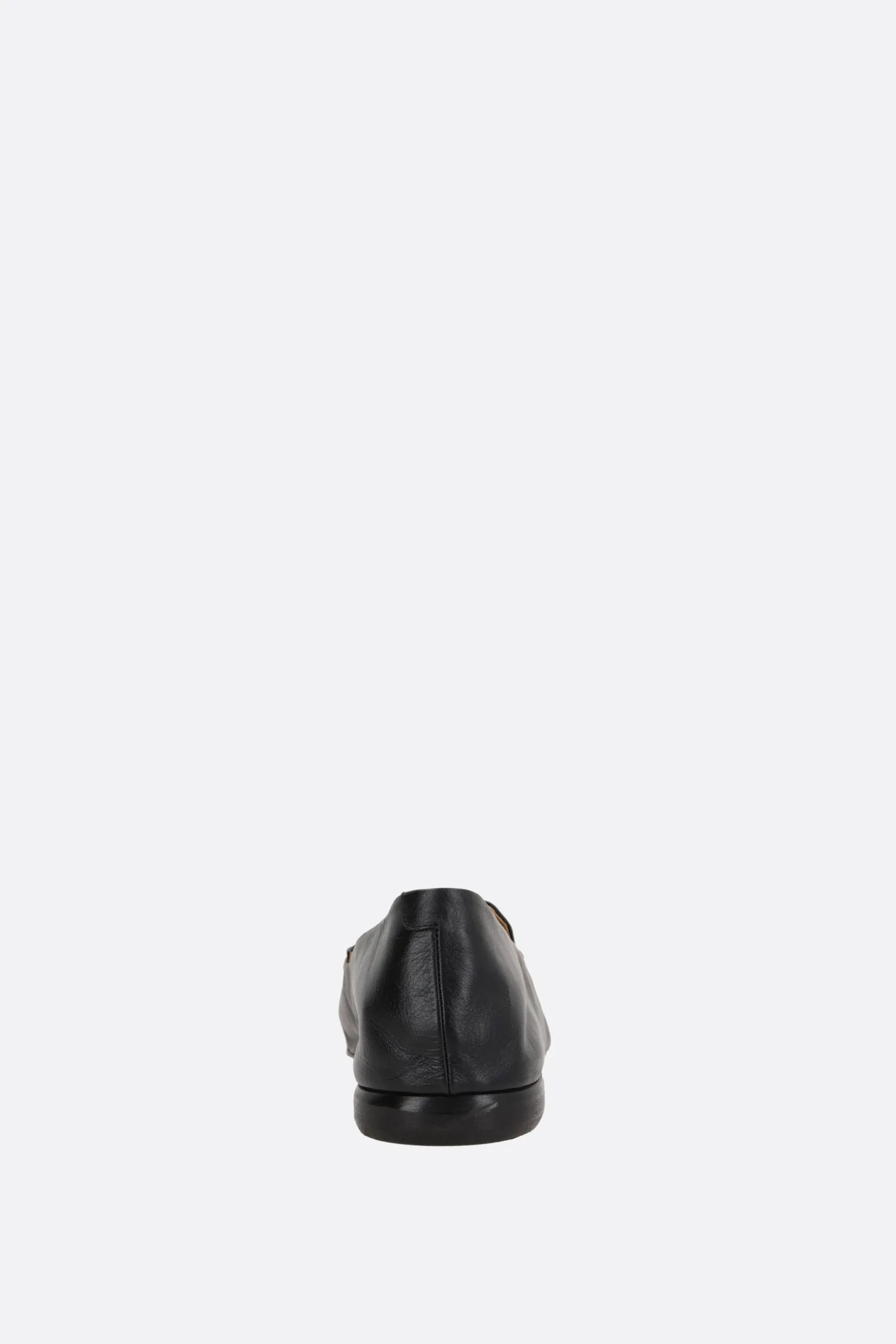 Mocassini E Slippers>MARSELL mocassino Mandolo in pelle lucida Nero