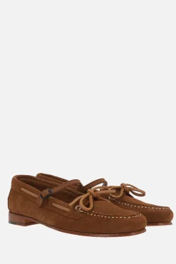 Scarpe Basse>HEREU mocassino mary-jane Lorea in suede Marrone