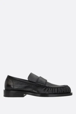Mocassini E Slippers>JIL SANDER mocassino Nikki in nappa Nero