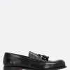 Mocassini E Slippers>CHURCH'S mocassino Tiverton in pelle Bookbinder fumé Nero