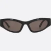 Accessori Da Indossare>BALENCIAGA occhiale da sole Logo Cat in acetato Nero