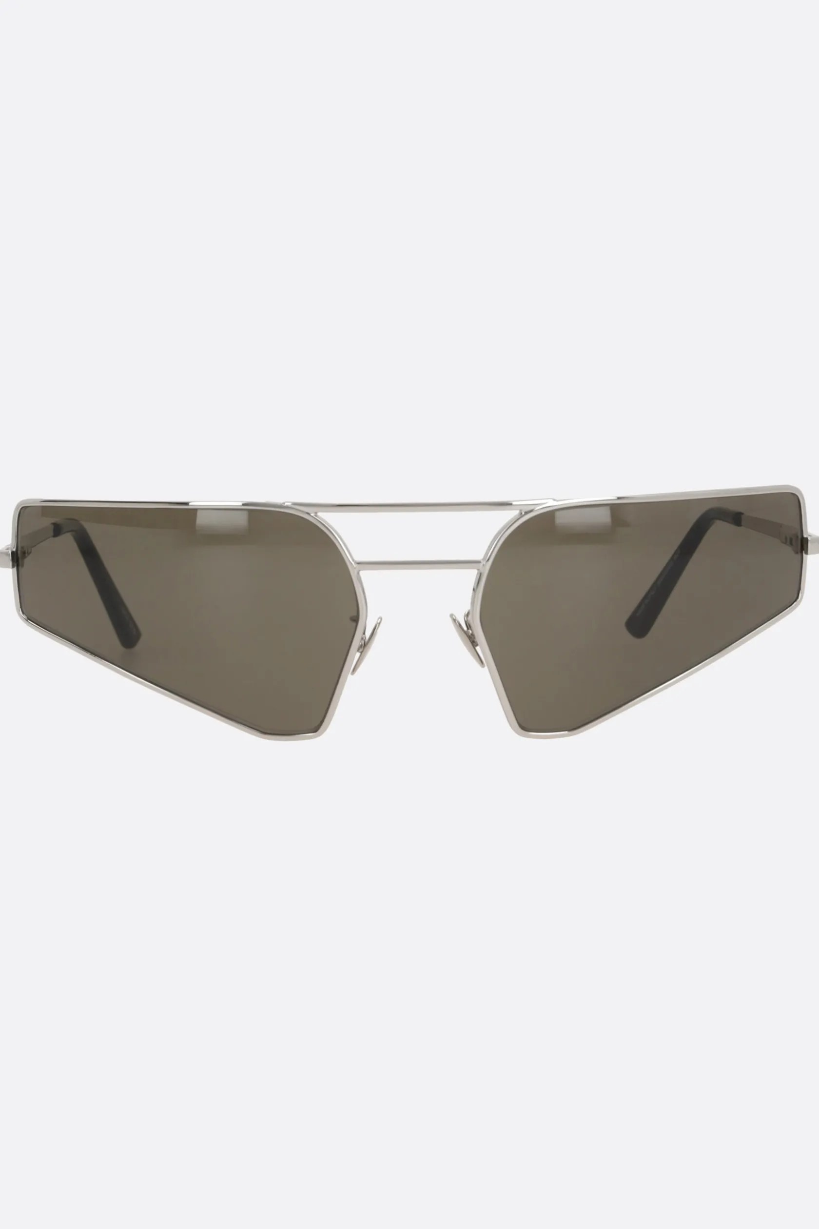 Accessori Da Indossare>RICK OWENS occhiale da sole Prong in metallo Bianco