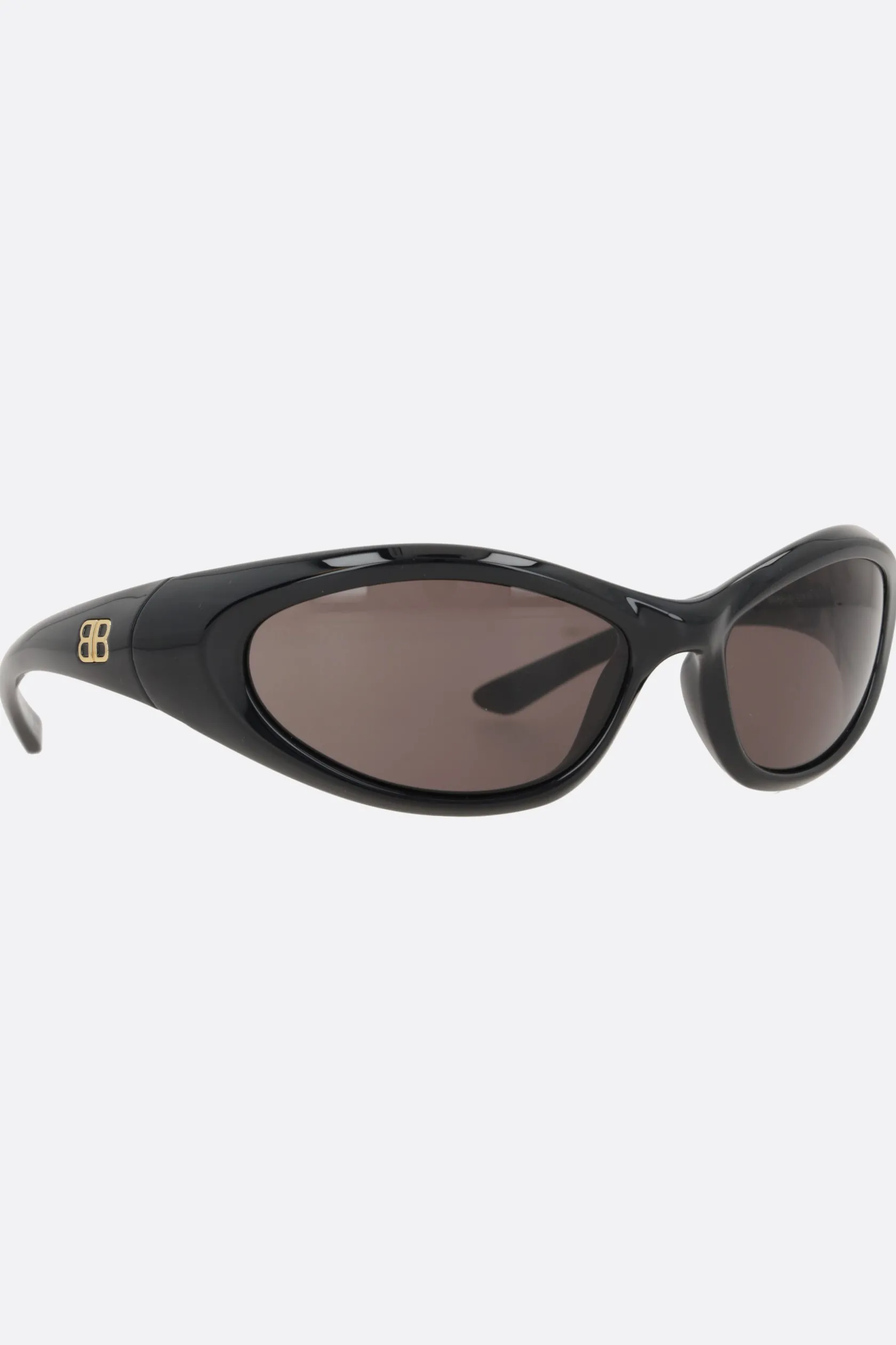 Accessori Da Indossare>BALENCIAGA occhiale da sole Sporty B Round in acetato Nero