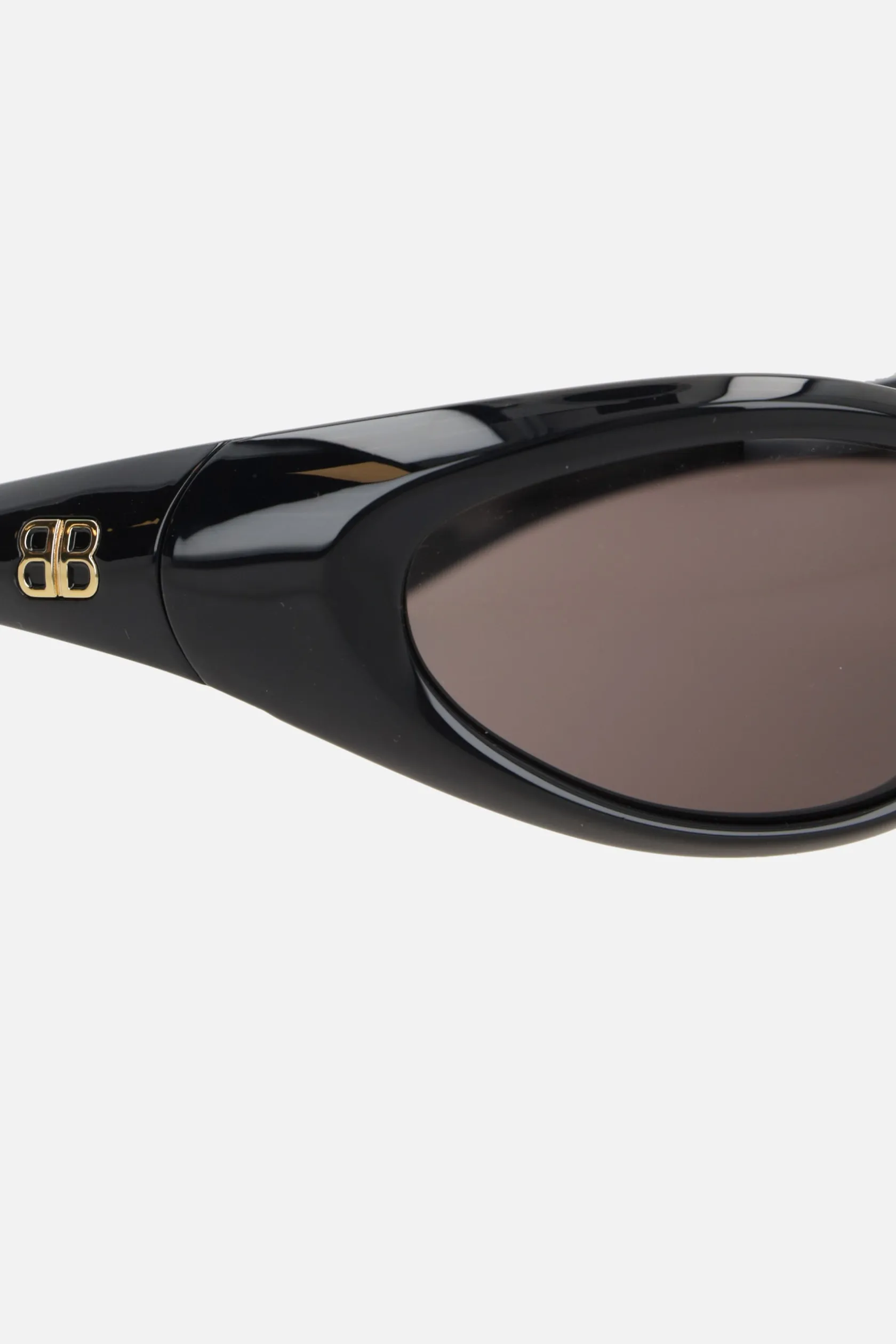 Accessori Da Indossare>BALENCIAGA occhiale da sole Sporty B Round in acetato Nero