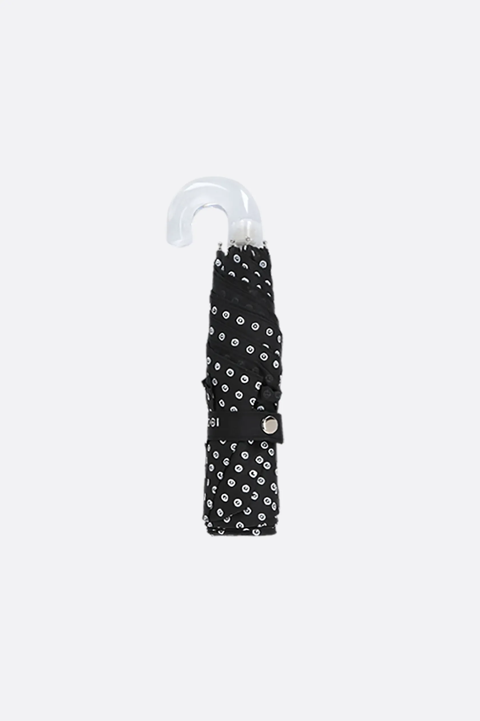 Lifestyle>10 CORSO COMO ombrello tascabile in nylon stampa cerchi micro Nero