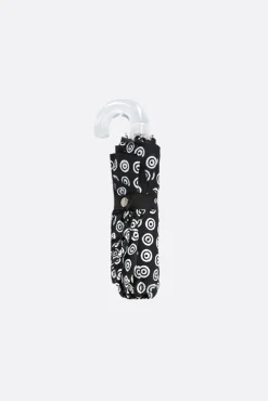 Lifestyle>10 CORSO COMO ombrello tascabile in nylon stampa cerchi Nero