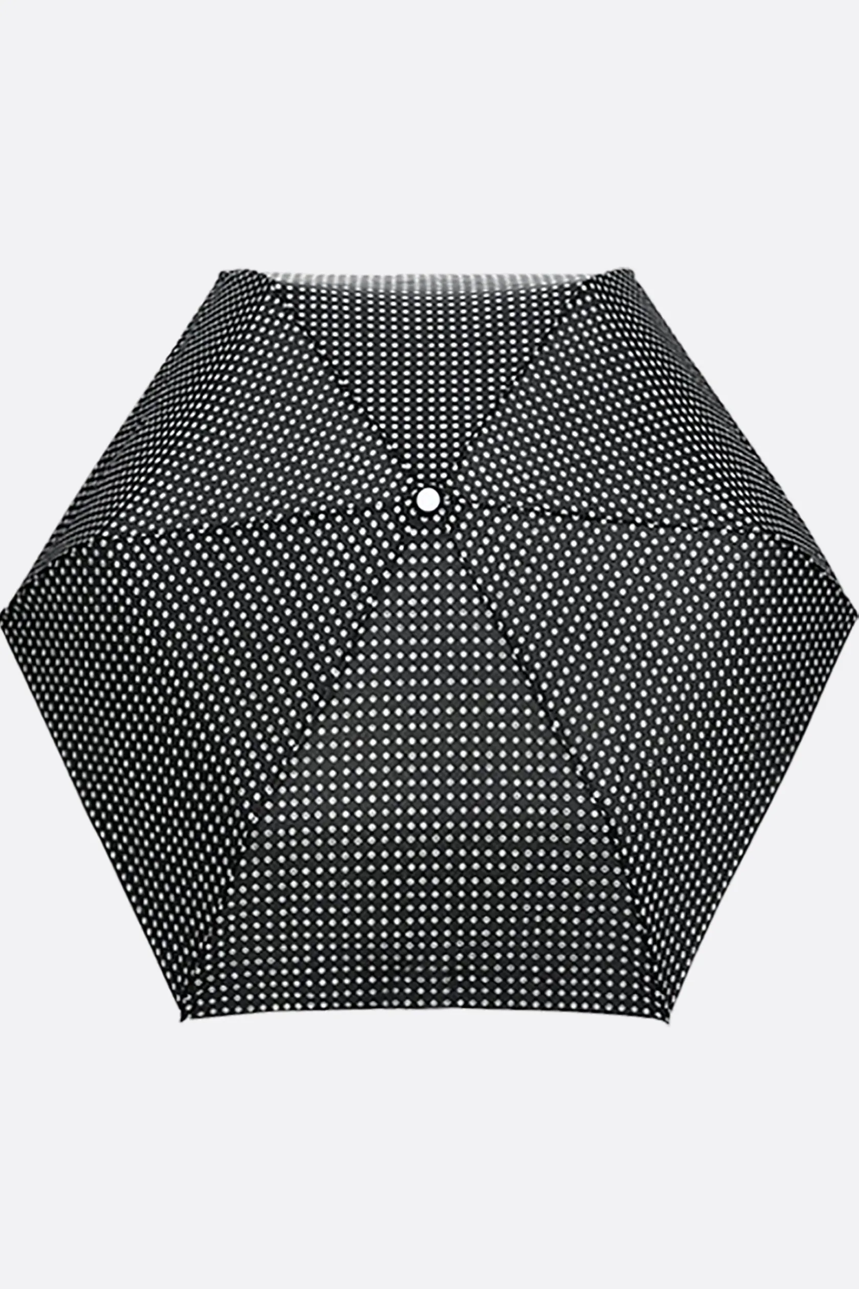Lifestyle>10 CORSO COMO ombrello tascabile in nylon stampa cerchi micro Nero
