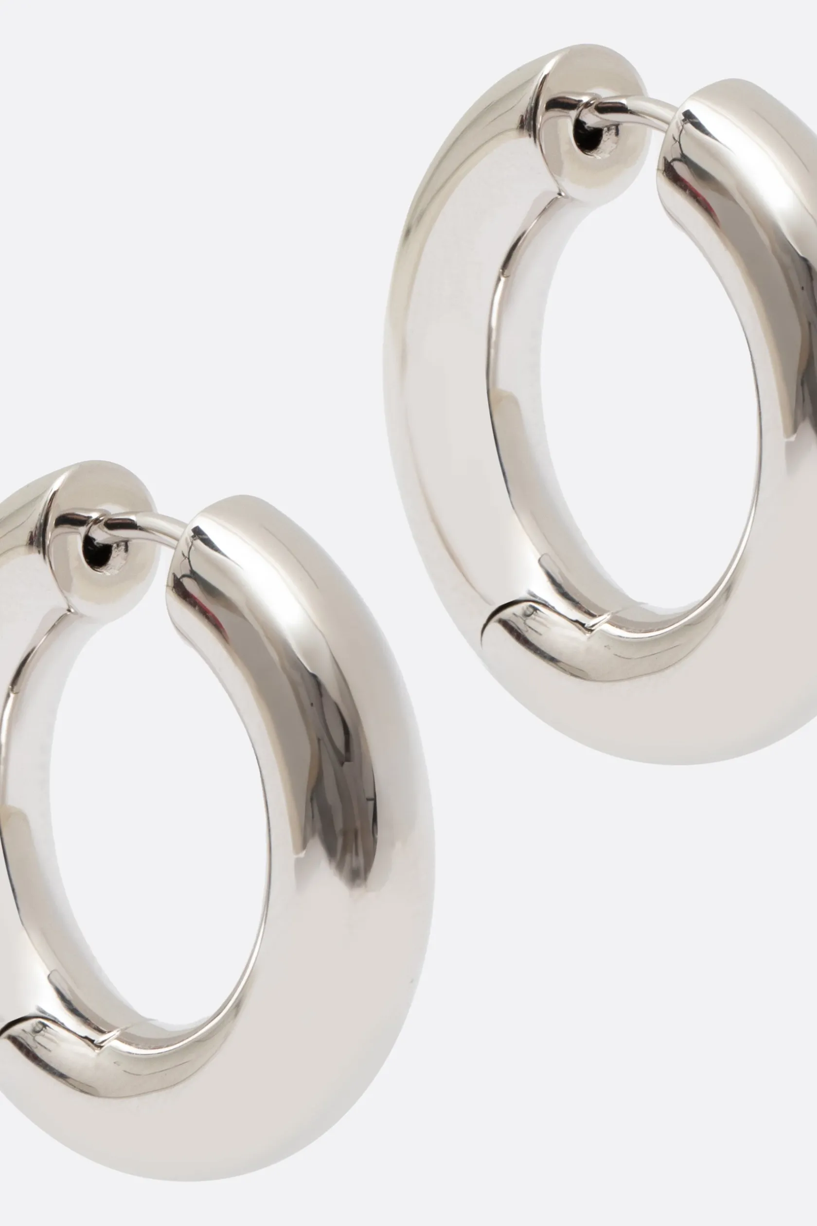 Gioielli>TOM WOOD orecchini a cerchio Chunky medi Argento