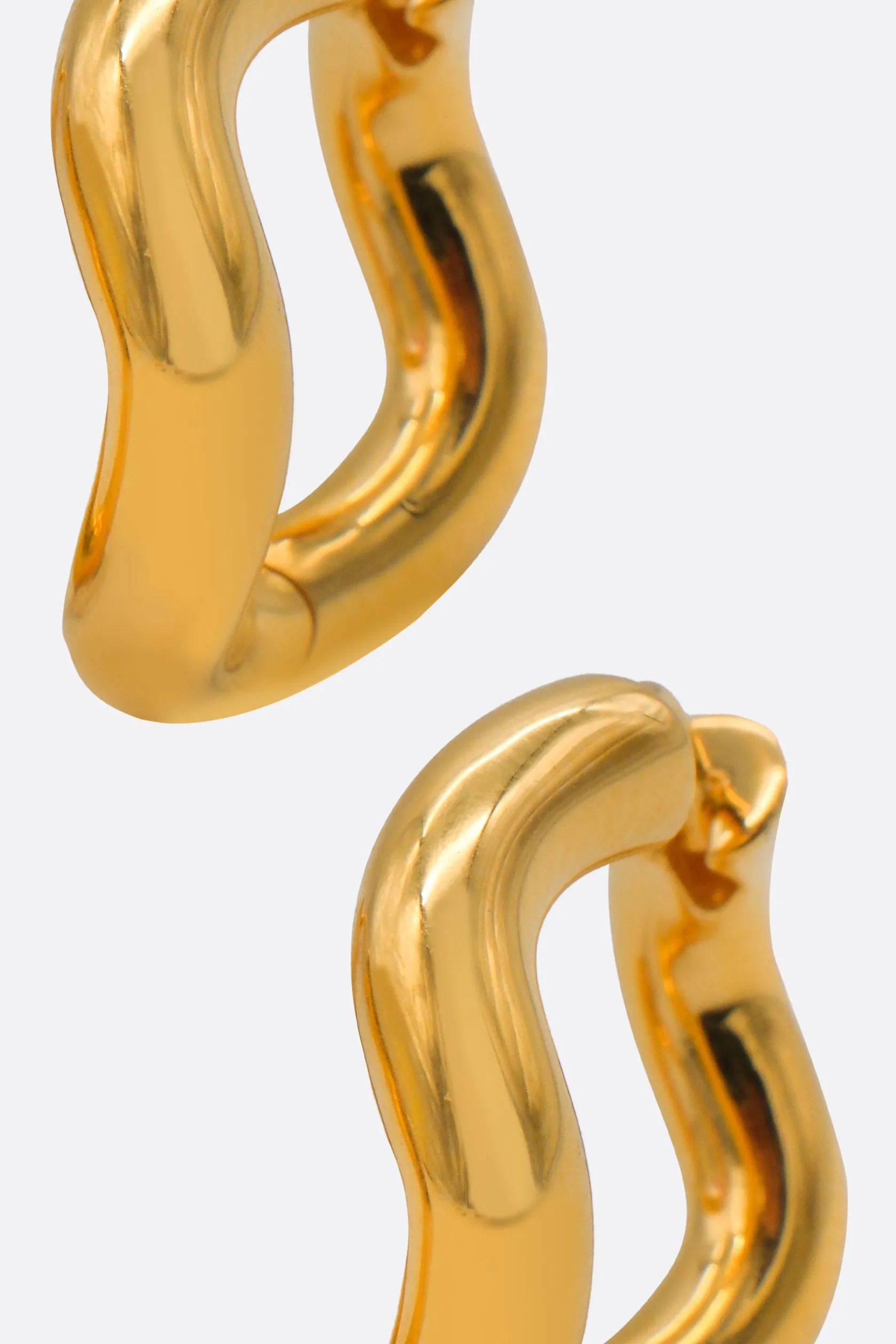 Gioielli>CHARLOTTE CHESNAIS orecchini a cerchio Wave Oro