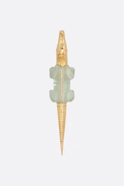 Gioielli>BIBI VAN DER VELDEN orecchini Alligator Bite in 18k Oro