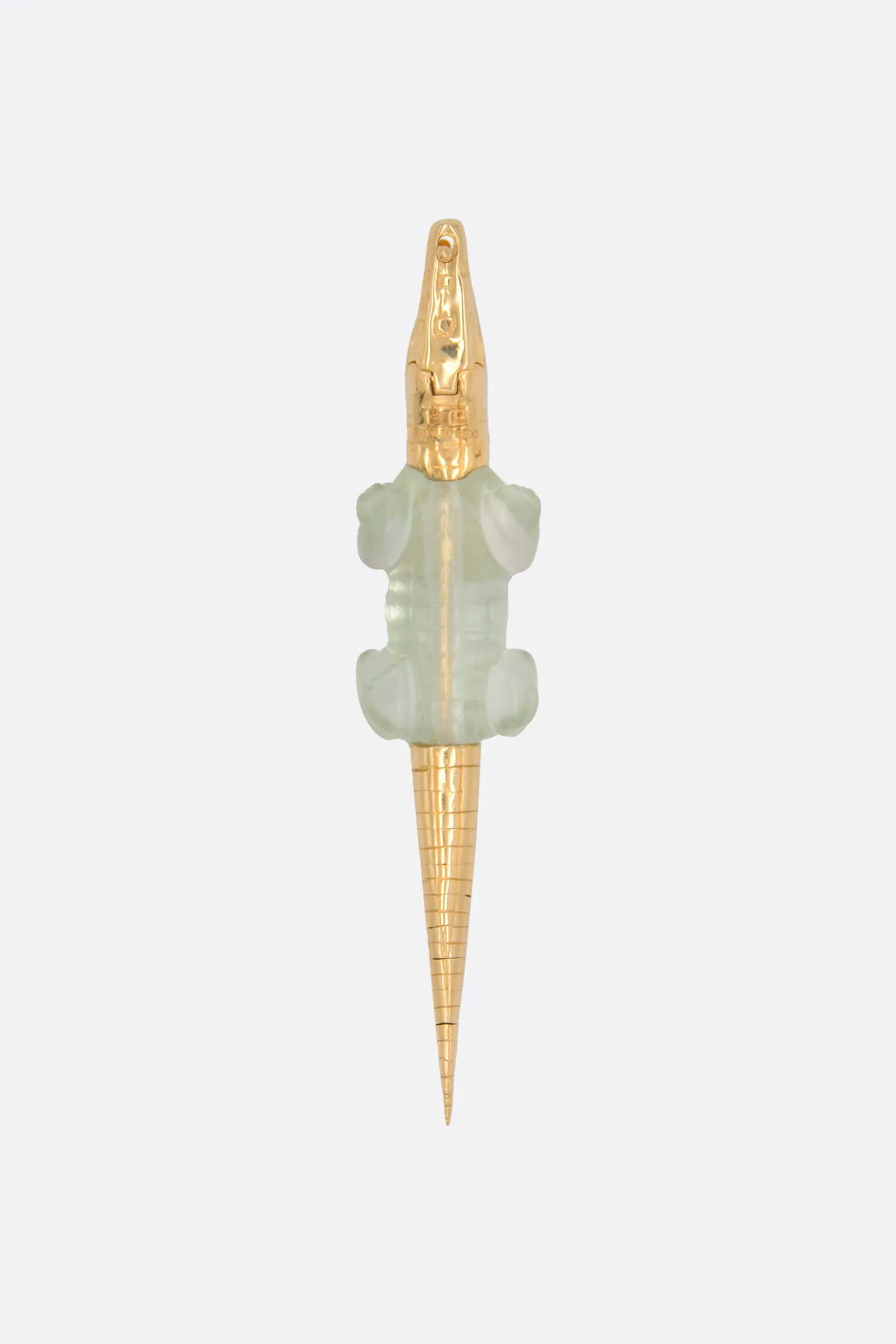 Gioielli>BIBI VAN DER VELDEN orecchini Alligator Bite in 18k Oro