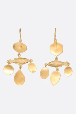 Gioielli>GRAINNE MORTON orecchini pendenti Fish Balance Multicolor