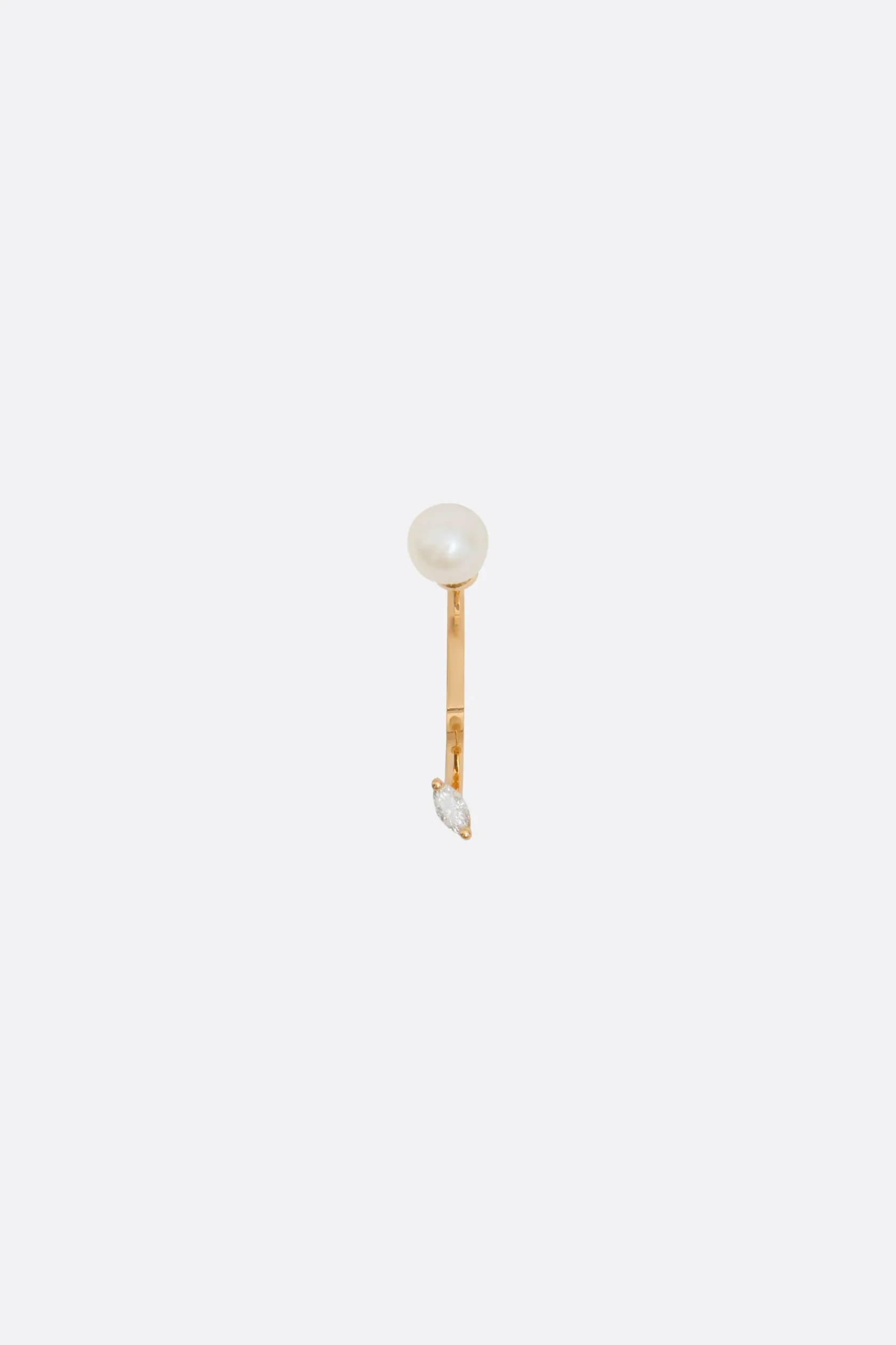 Gioielli>DELFINA DELETTREZ orecchino Dots Marquise Piercing Oro