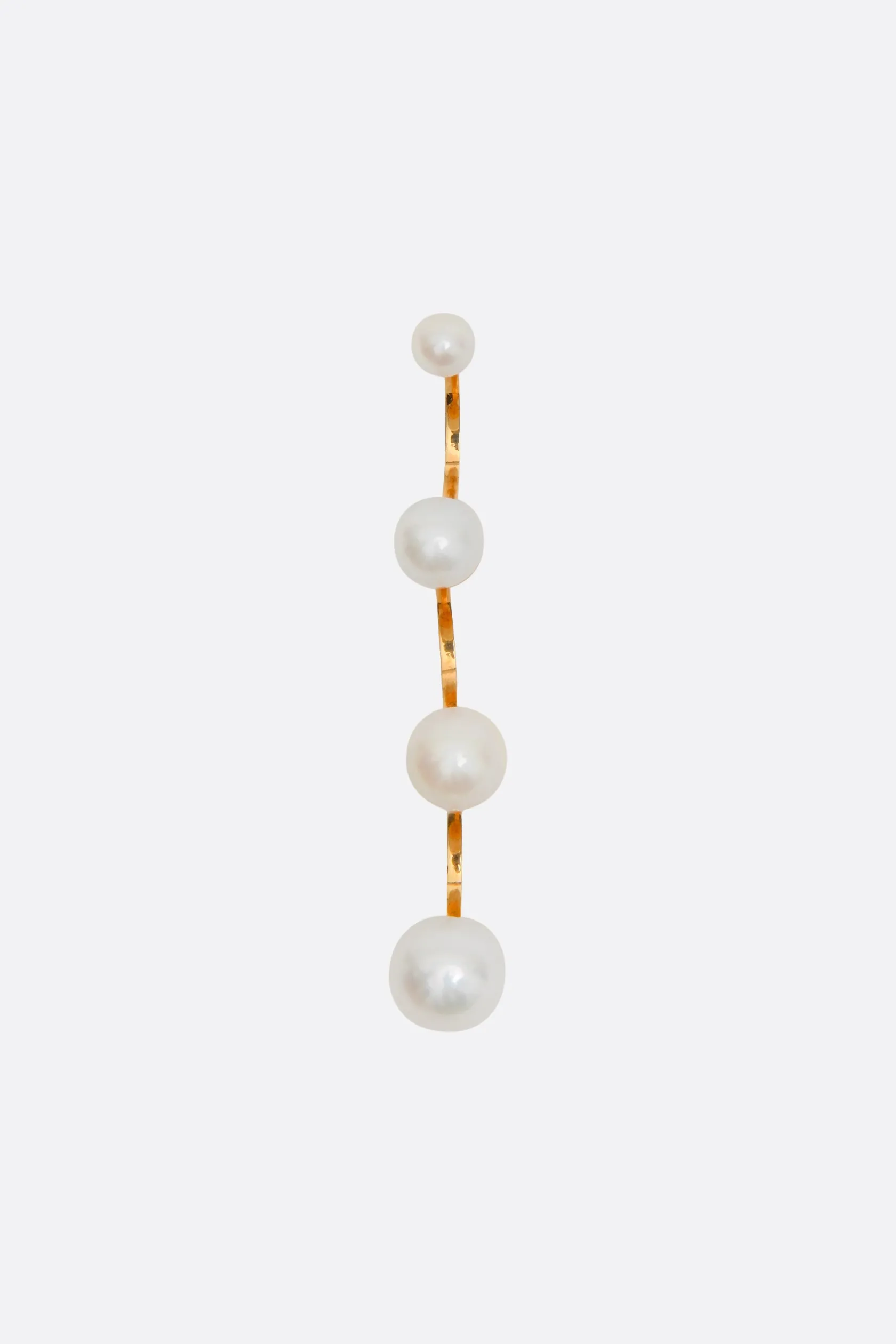 Gioielli>DELFINA DELETTREZ orecchino Multi-Pearl in Oro