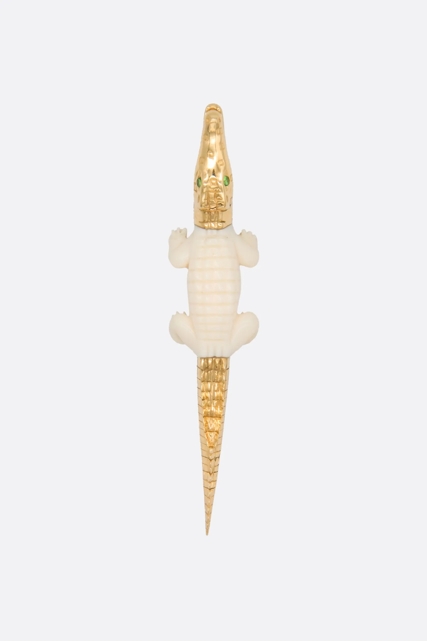 Gioielli>BIBI VAN DER VELDEN orecchino singolo Mammoth Alligator Bite Oro