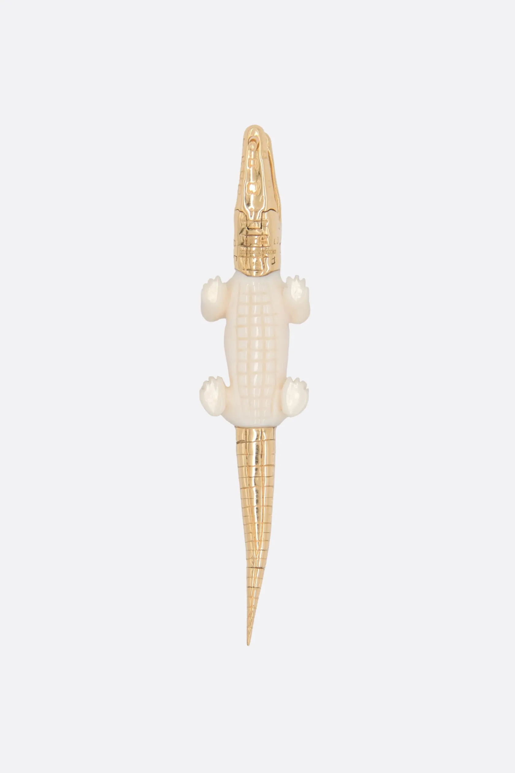 Gioielli>BIBI VAN DER VELDEN orecchino singolo Mammoth Alligator Bite Oro