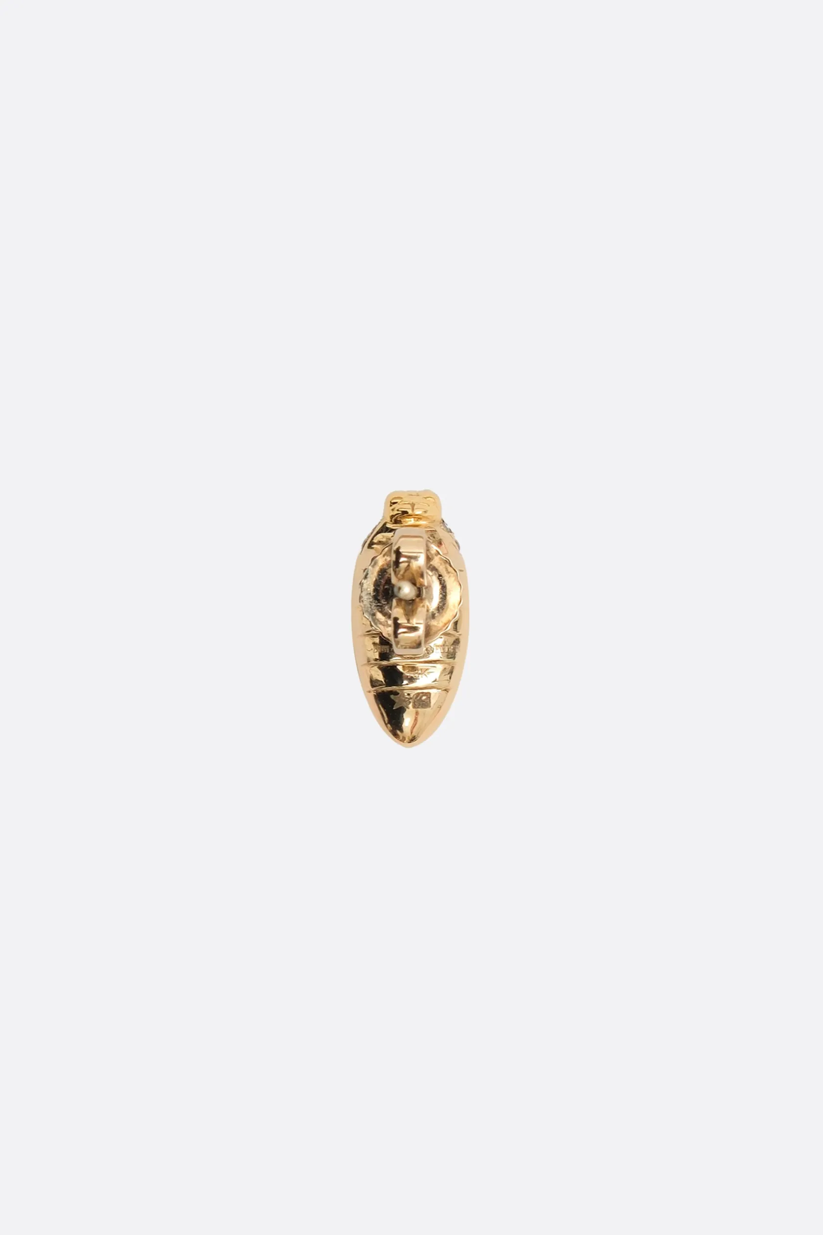 Gioielli>BIBI VAN DER VELDEN orecchino singolo Mini Scarab Opal Stud Oro