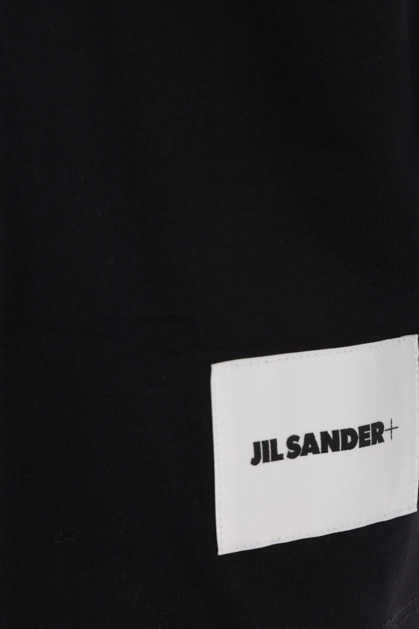 Topwear>JIL SANDER pack 3 t-shirt in cotone organico Nero