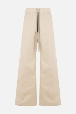 Pantaloni>RICK OWENS pantalone a gamba ampia Bela in lino Bianco