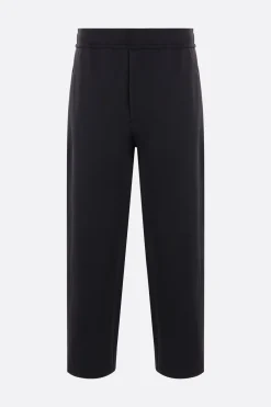 Pantaloni>CFCL pantalone a gamba curva in maglia Milano Nero