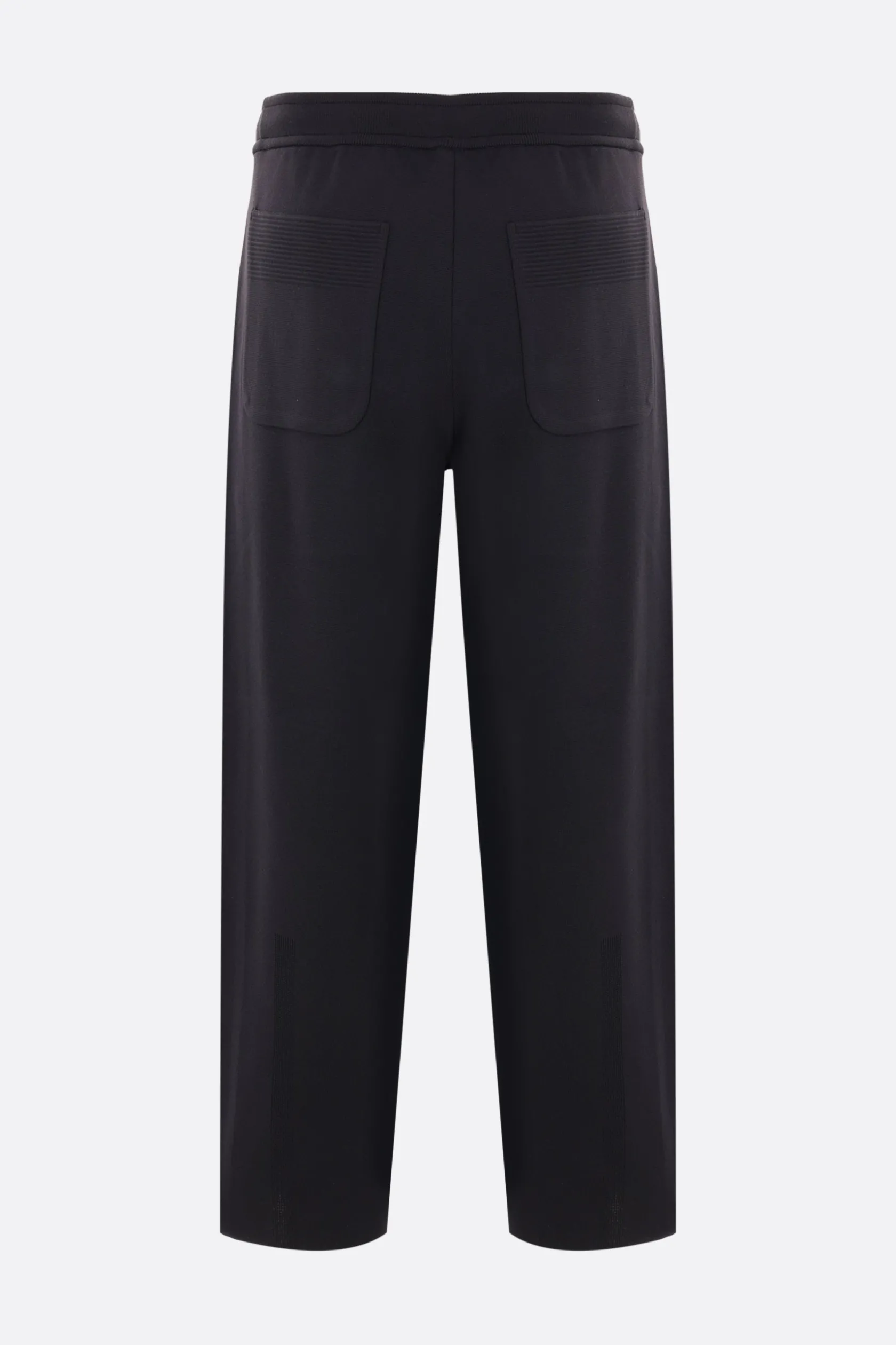 Pantaloni>CFCL pantalone a gamba curva in maglia Milano Nero