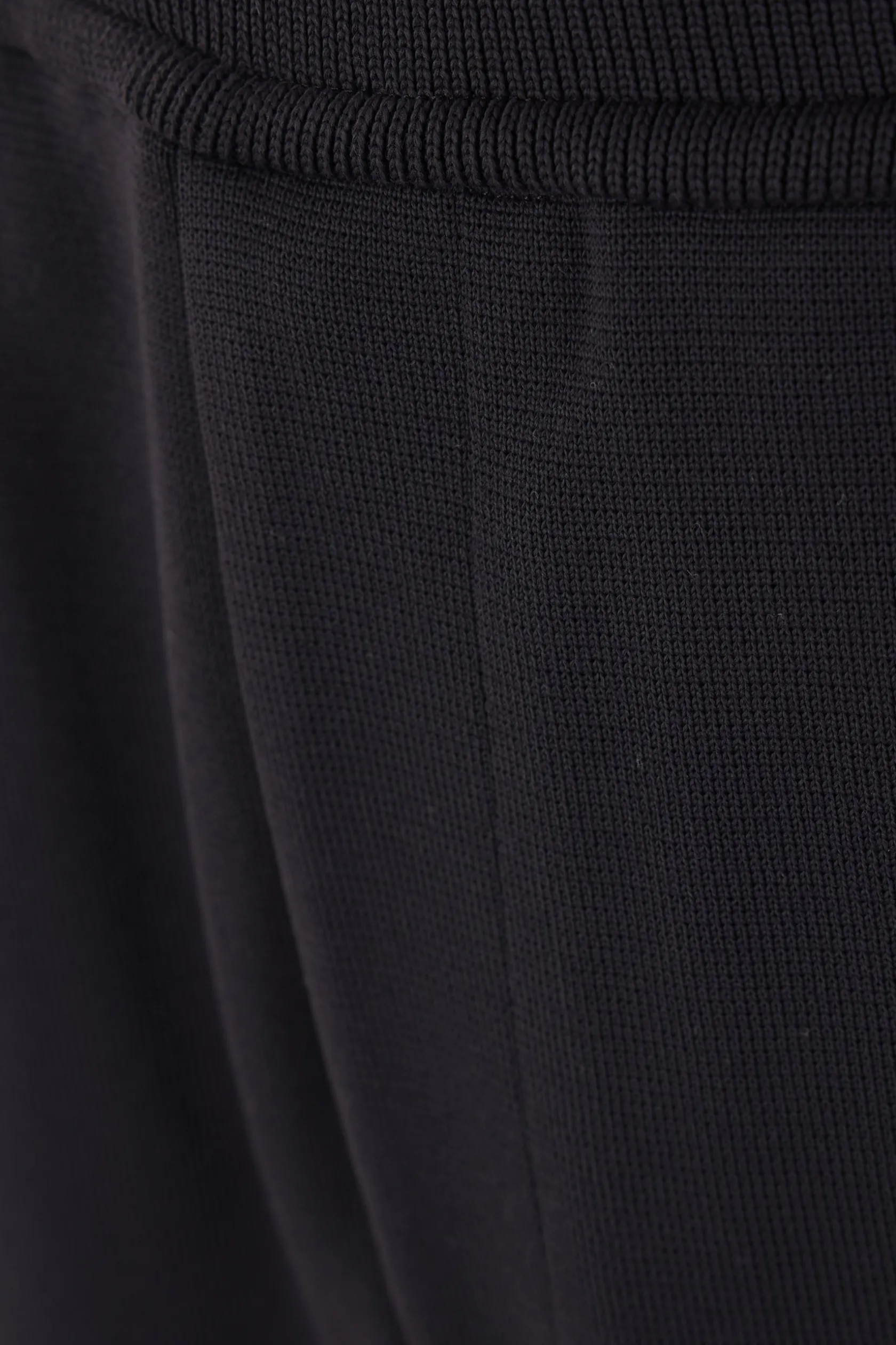 Pantaloni>CFCL pantalone a gamba curva in maglia Milano Nero