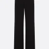 Pantaloni>ANN DEMEULEMEESTER pantalone a gamba dritta Maaike in twill Nero