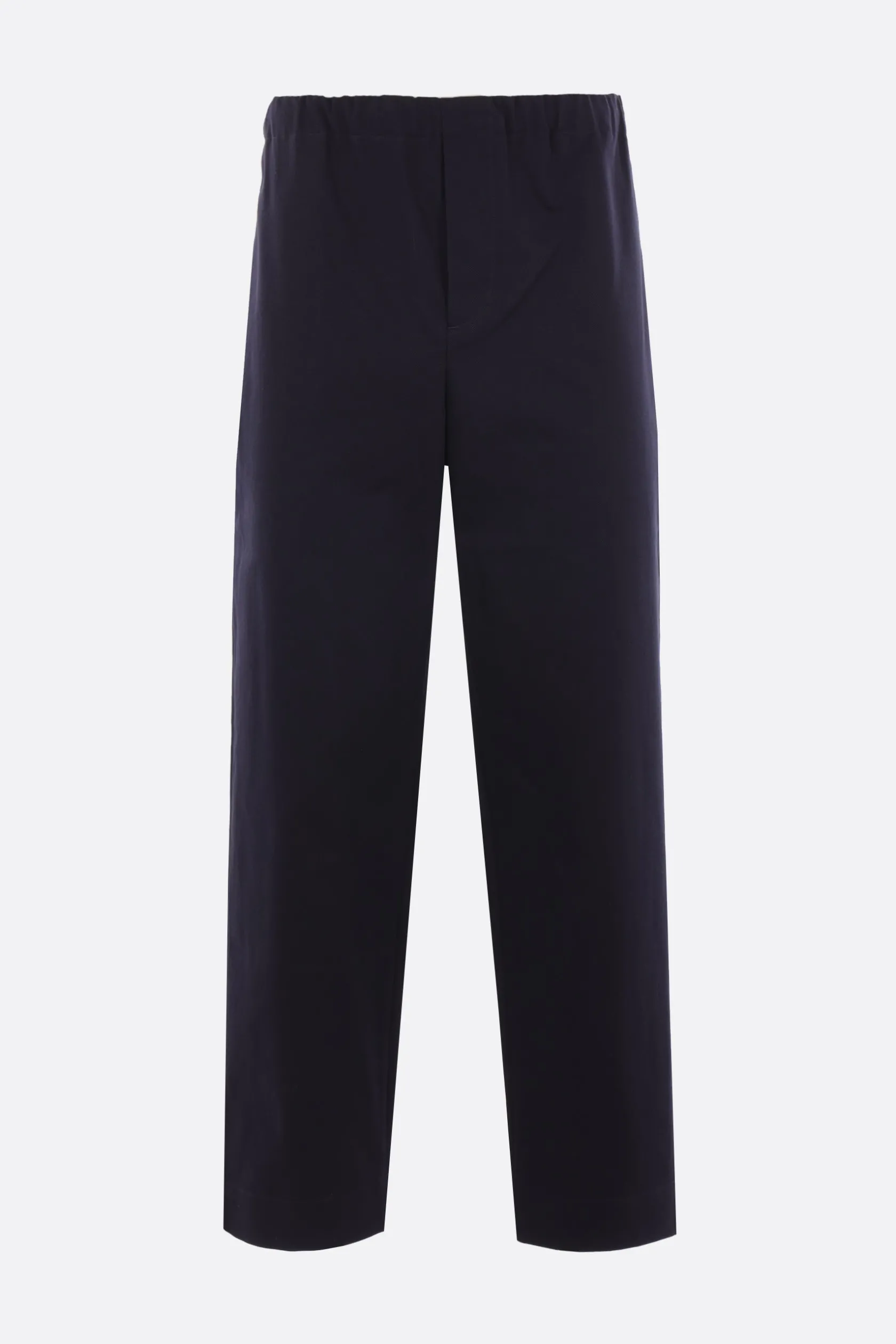 Pantaloni>META CAMPANIA COLLECTIVE pantalone a gamba dritta in gabardine Blu