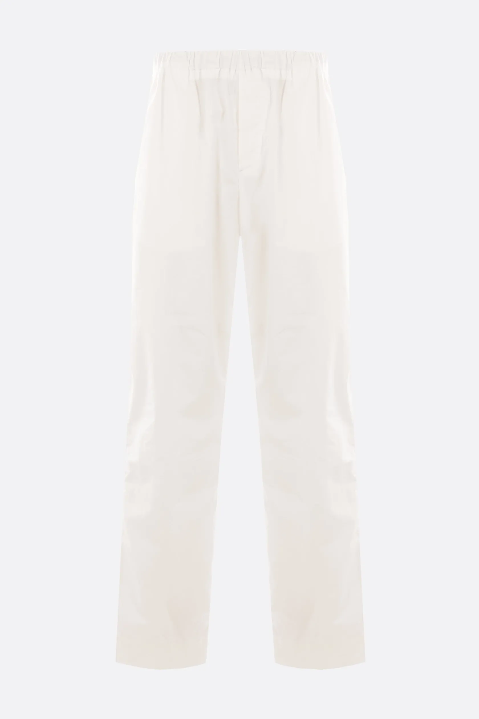 Pantaloni>META CAMPANIA COLLECTIVE pantalone a gamba dritta in popeline Bianco