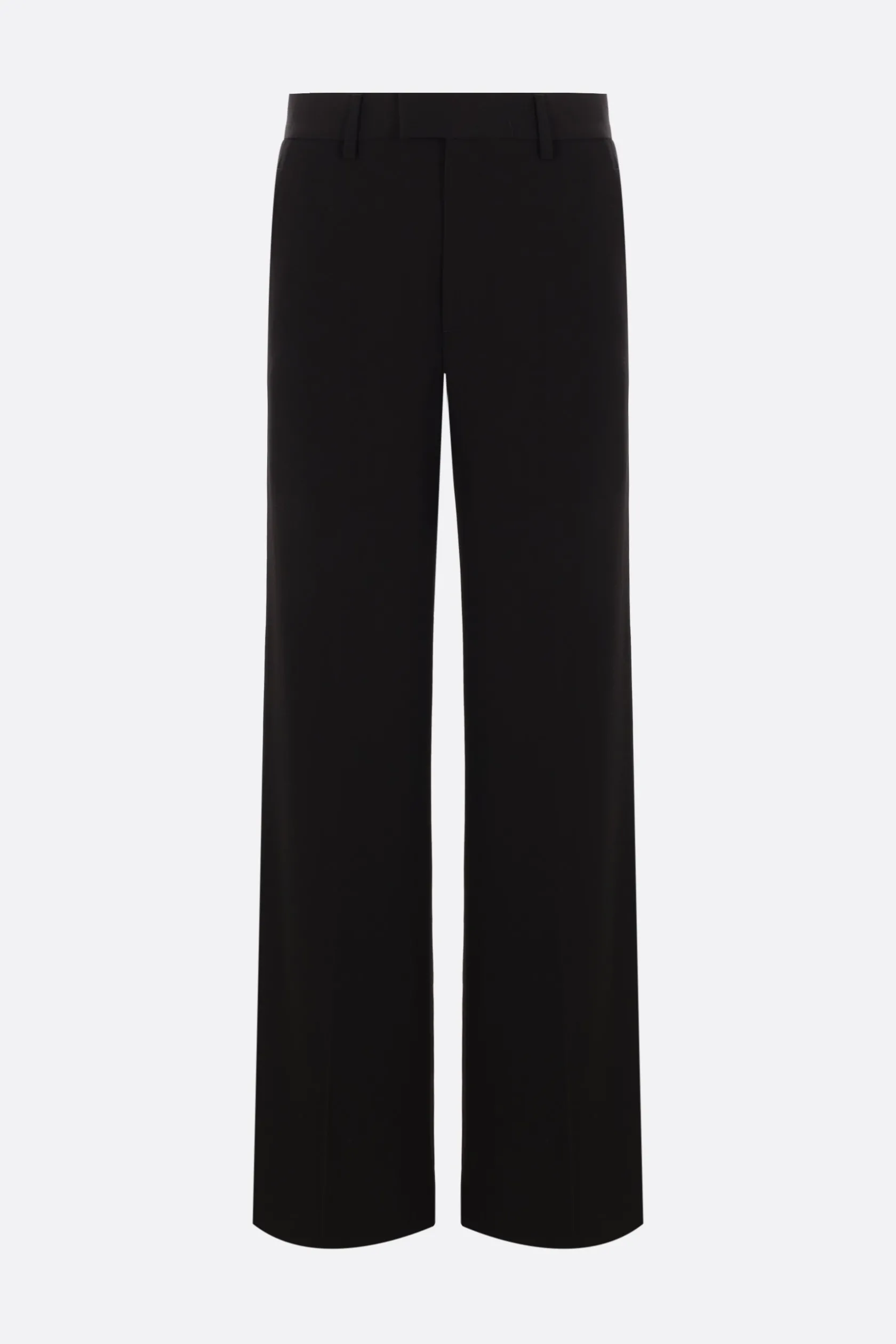 Pantaloni>ANN DEMEULEMEESTER pantalone a gamba dritta Maaike in twill Nero