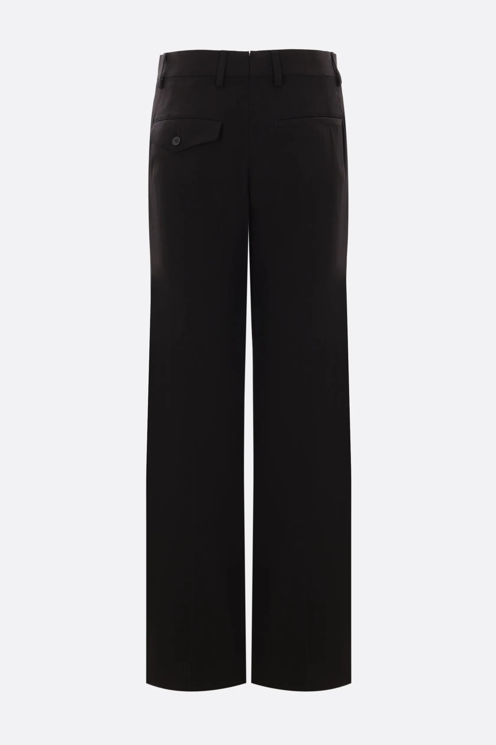 Pantaloni>ANN DEMEULEMEESTER pantalone a gamba dritta Maaike in twill Nero