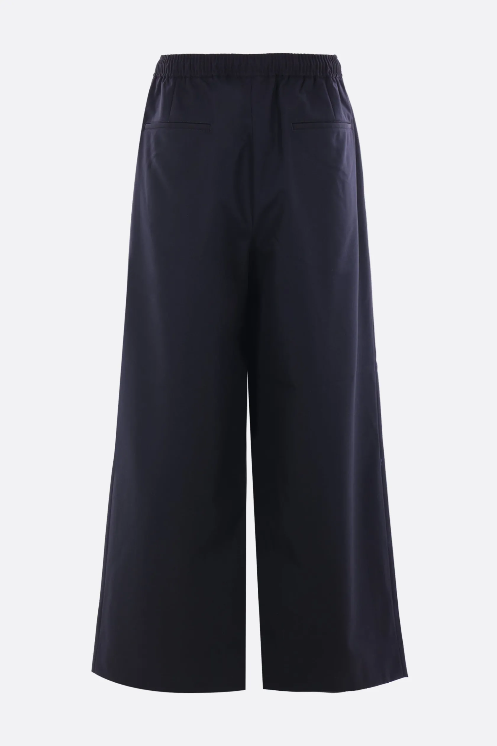 Pantaloni>COMME DES GARÇONS HOMME pantalone a gamba larga in lana Blu