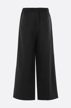 Pantaloni>COMME DES GARÇONS HOMME pantalone a gamba larga in lana Nero