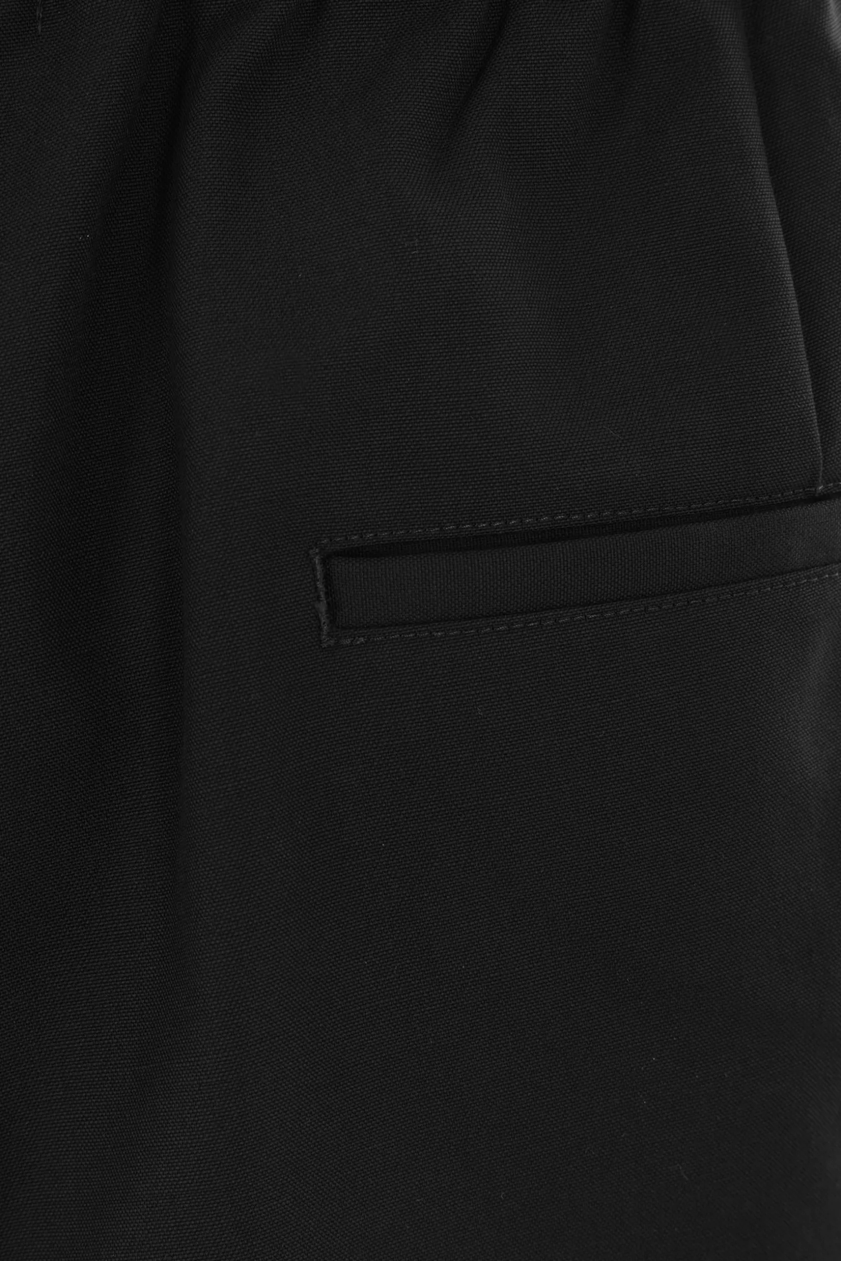 Pantaloni>COMME DES GARÇONS HOMME pantalone a gamba larga in lana Nero
