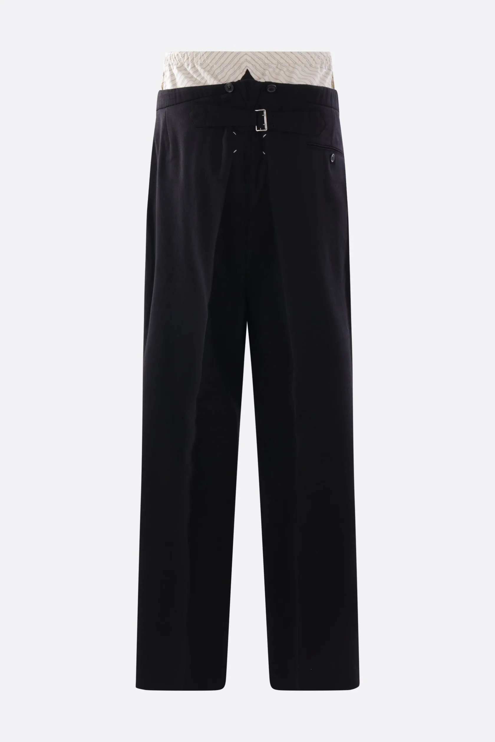 Pantaloni>MAISON MARGIELA pantalone Anonymity of the lining Nero