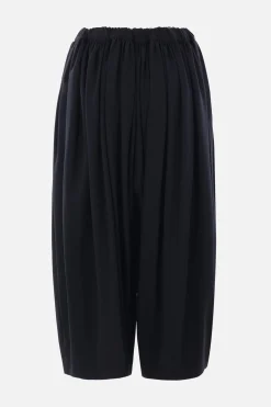 Pantaloni>COMME DES GARÇONS pantalone balloon in lana leggera Nero