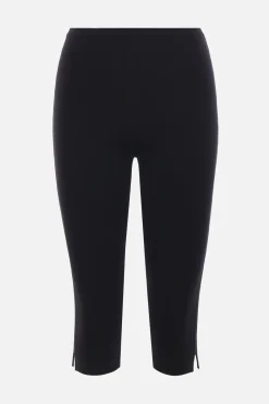 Pantaloni>TOTEME pantalone capri in jersey compatto Nero